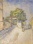 Vincent Van Gogh The Entrance of a Belvedere (nn04) oil painting on canvas